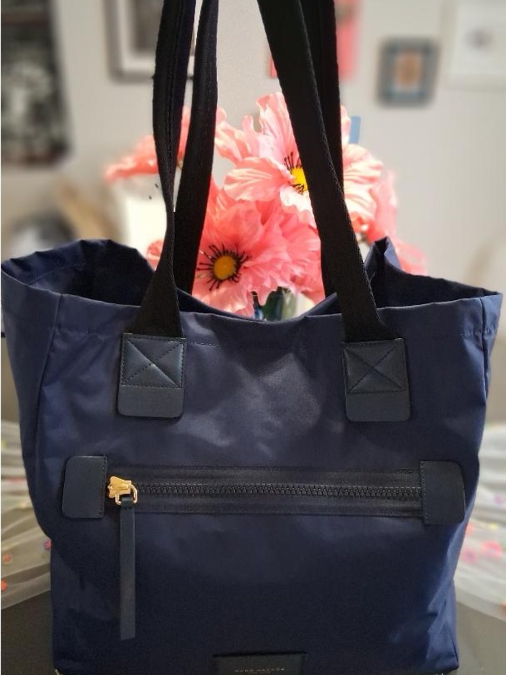 MARC JACOBS LARGE NYLON TOTE WEEKENDER BAG - Picture 5 of 10
